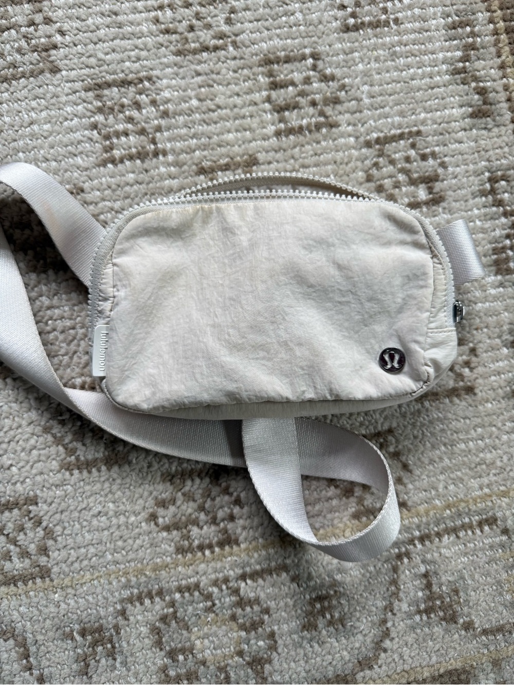 lululemon athletica Small Cream Crossbody Bag